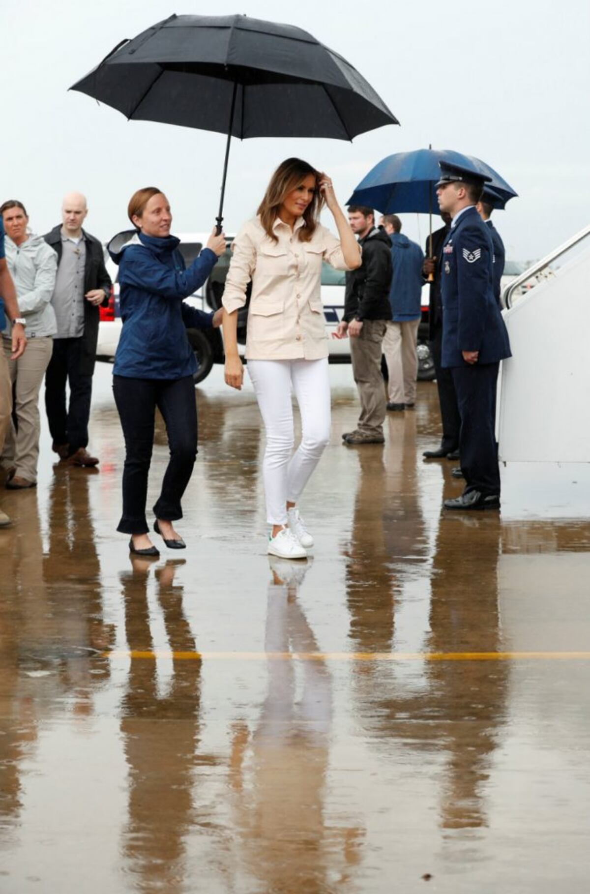 Melania Trump y el controversial mensaje de su chaqueta