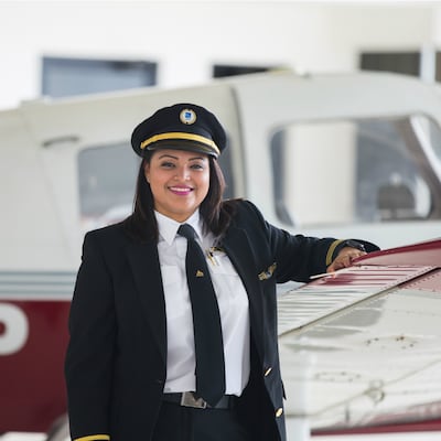 Mujer: ¿quieres ser piloto?