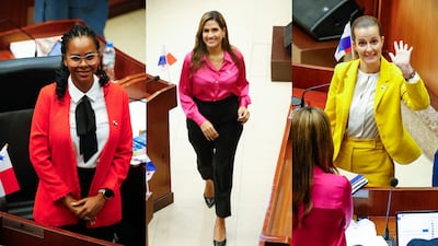 Color en los ‘looks’ de las diputadas en la Asamblea Nacional