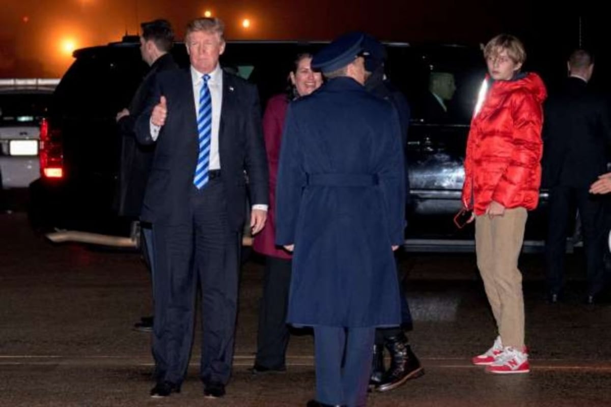 Barron Trump, el adolescente de la Casa Blanca