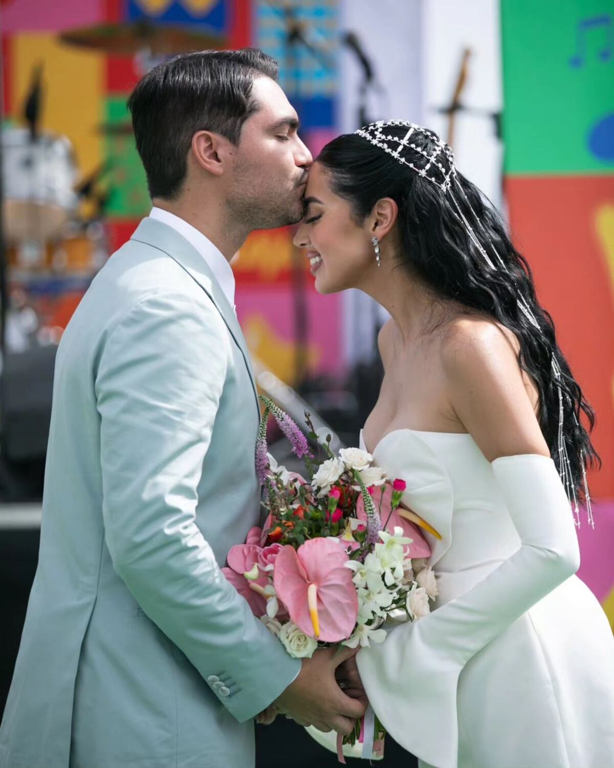 Al ritmo de la salsa y rumba, Dayana Sáez y Gio Scollo practican su primera clase de baile para su segunda boda
