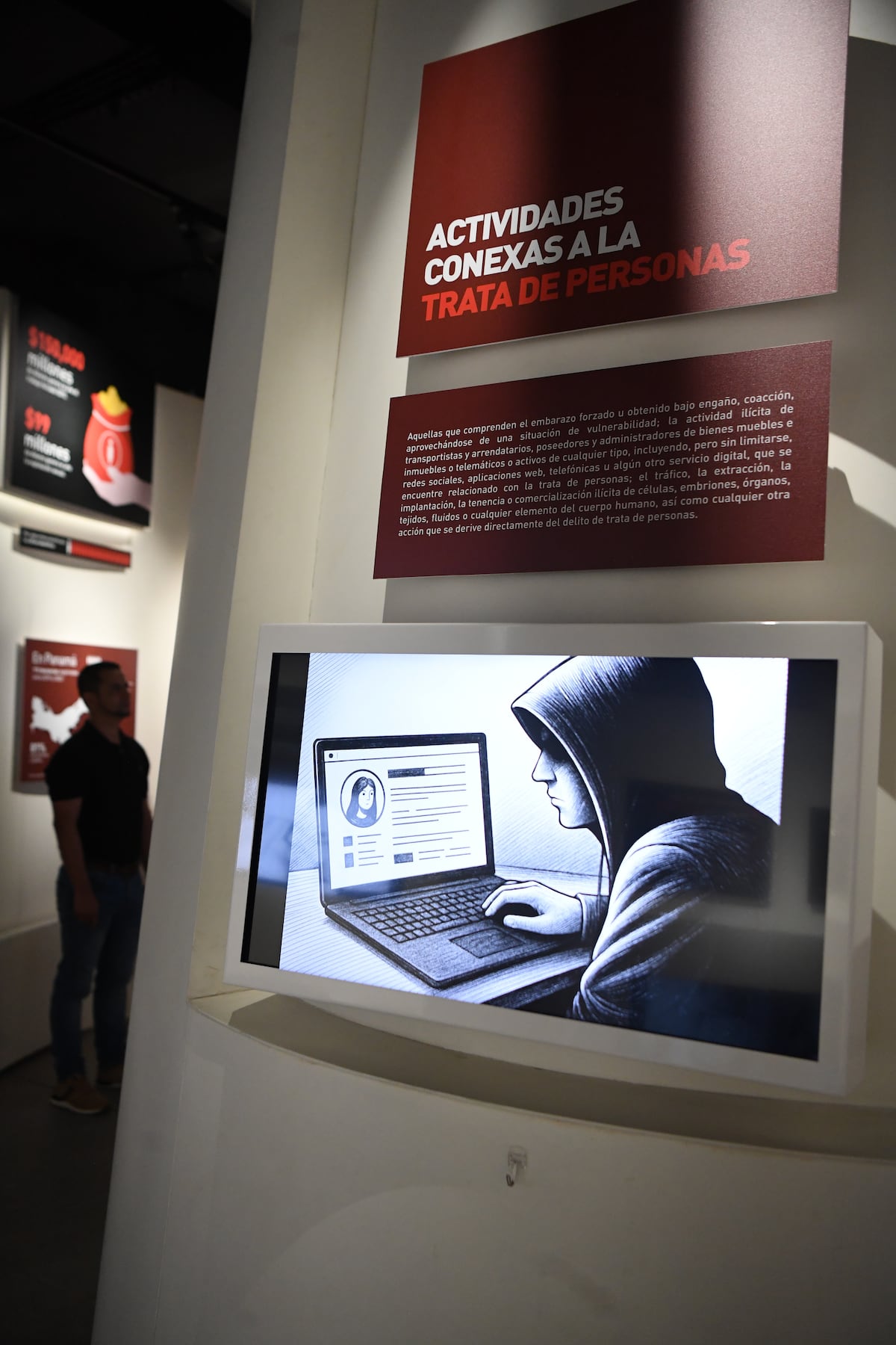 El museo de la libertad en Panamá presenta ‘Una de veinte: Las cifras invisibles de la trata de personas’