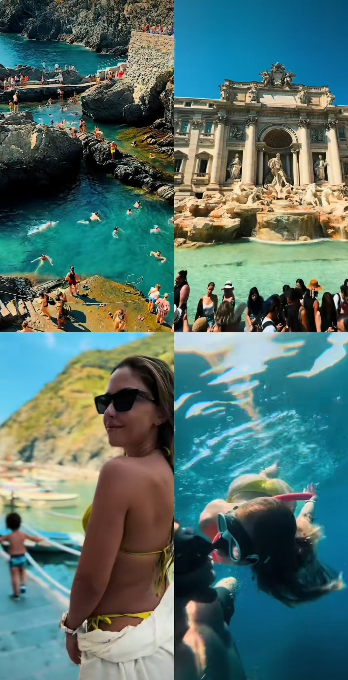 La presentadora Marelissa Him y su novio Aldo Mangravita en TikTok