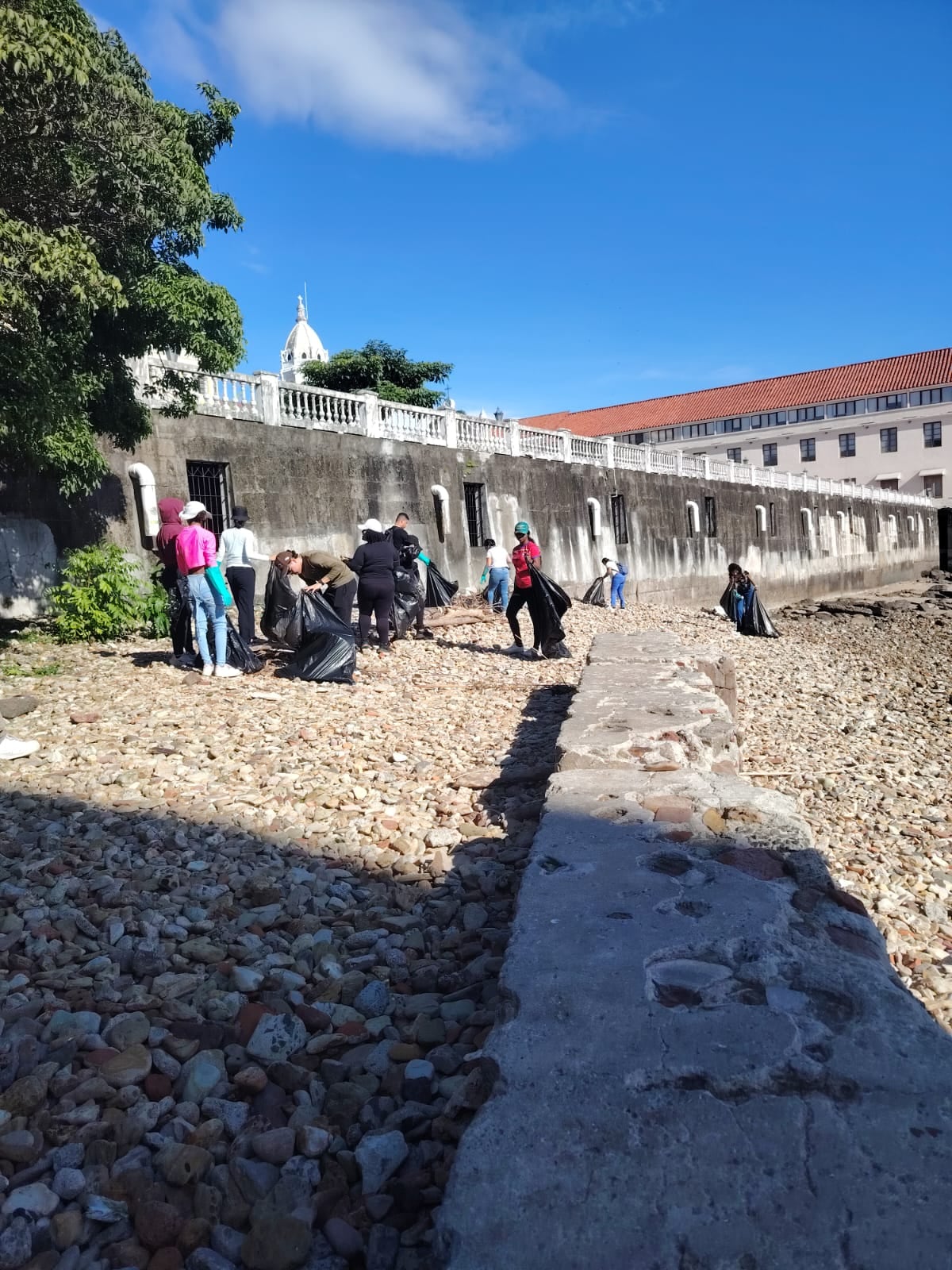 Botellas, latas y envoltorios entre los residuos más comunes encontrados en las calles del Casco Antiguo durante jornada de limpieza