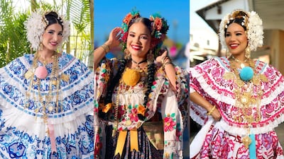 Kiara Pérez, Monique Mulino, Nicolle Ferguson y demás personalidades panameñas en el Desfile de las Mil Polleras 2026