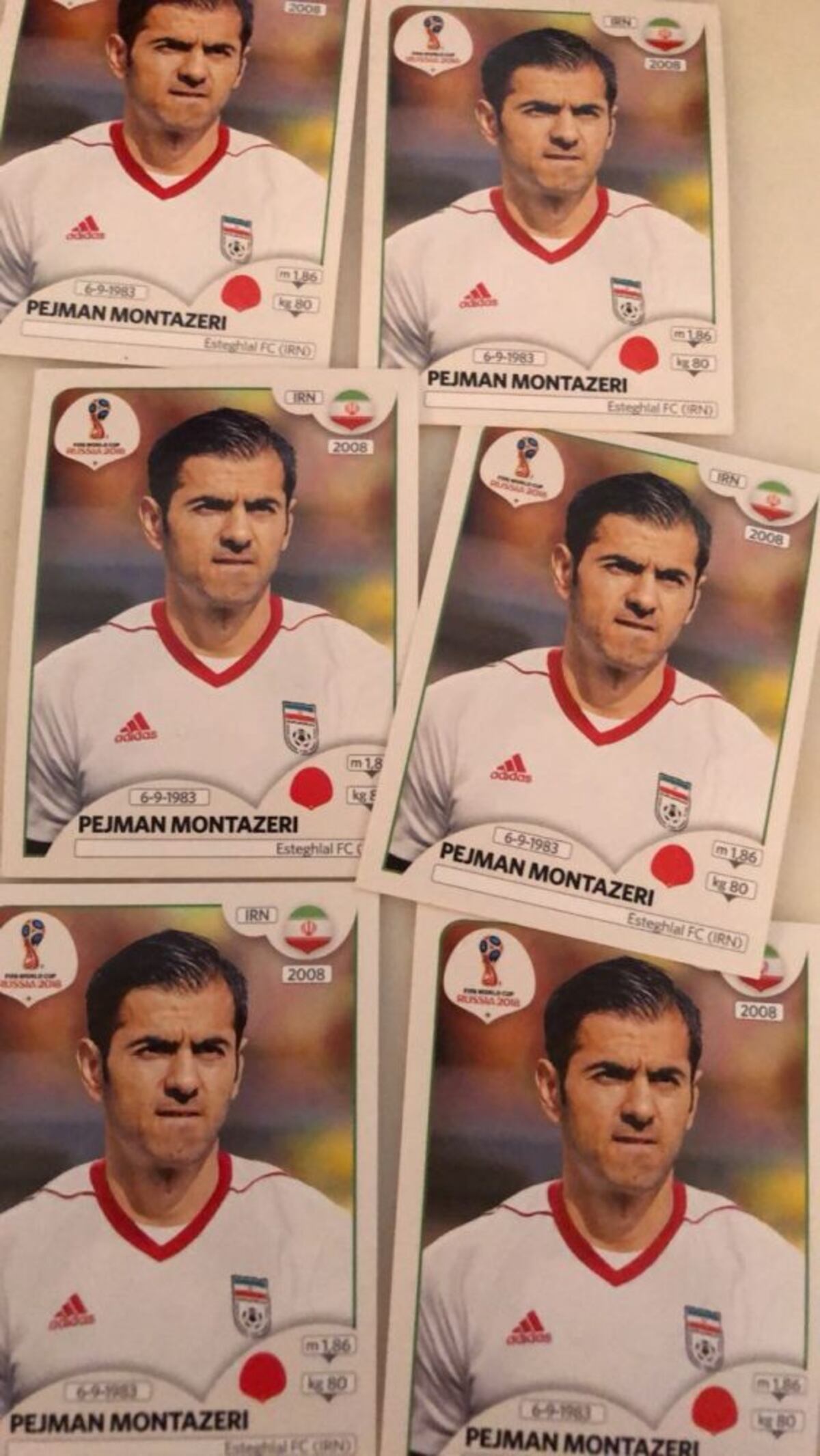 De Panini hasta Rusia