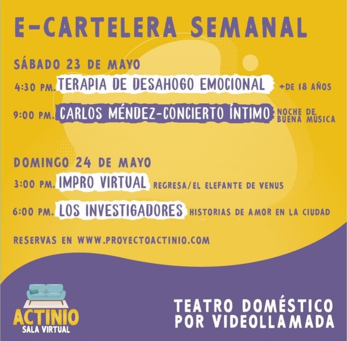 El arte te visita: 8 experiencias culturales para aprovechar desde casa