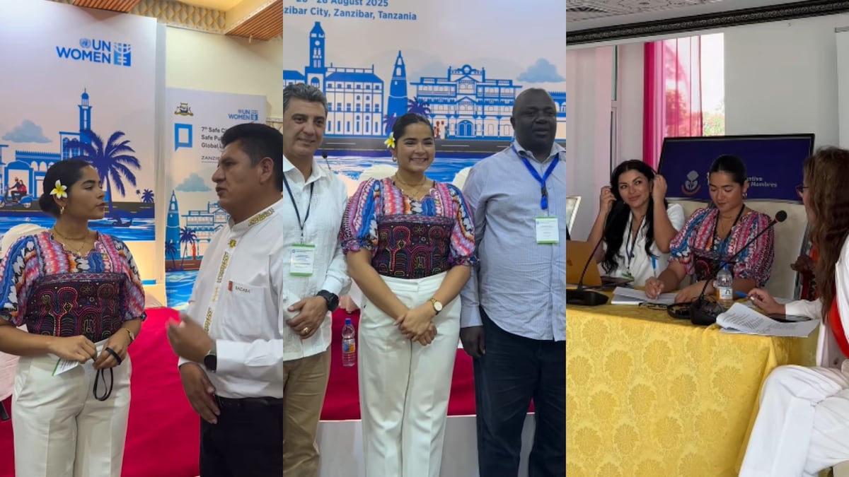 ‘Jamás pensé estar en un país como este’, la alcaldesa de San Miguelito, Irma Hernández, participó en un foro global en Tanzania