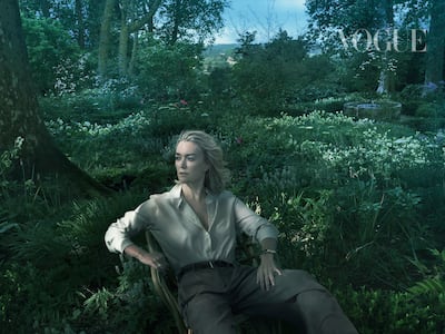 Marta Ortega, presidenta de Inditex, fotografiada para Vogue por Annie Leibovitz