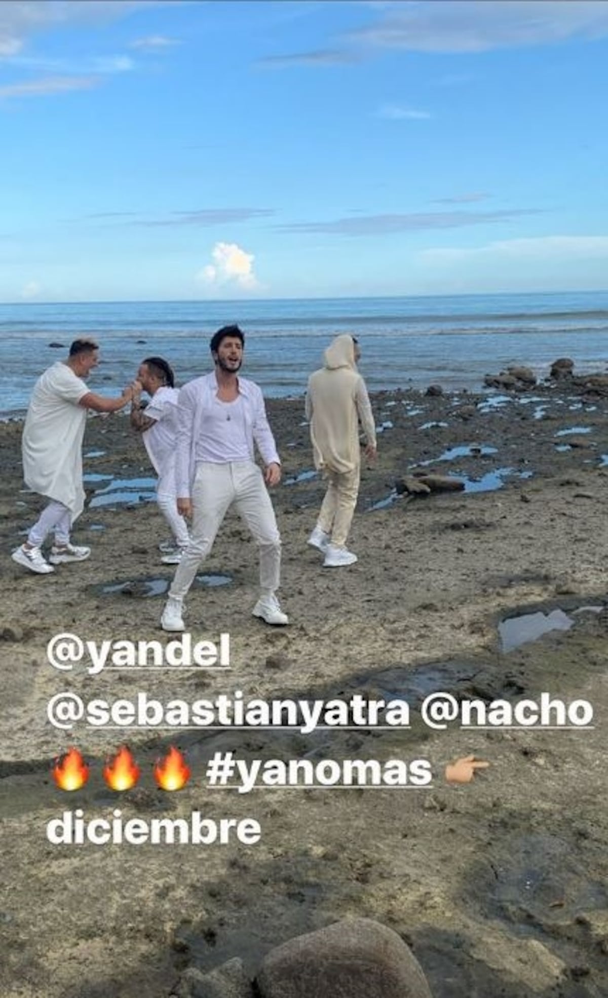 El video musical de Joey Montana, Nacho, Sebastián Yatra y Yandel en una playa en Panamá