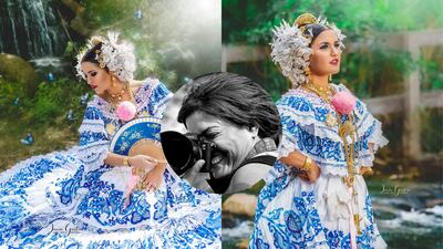 De una fotógrafa a otra: Las fotos de Liz Pinto empollerada tomadas por Janín Gastón