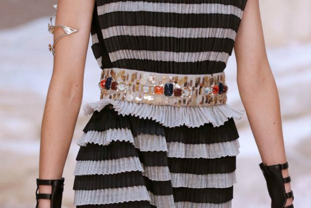 La antigua Grecia en la pasarela de Chanel