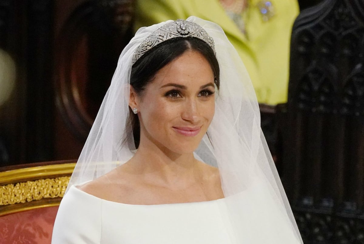 Al natural, el maquillaje de novia de Meghan