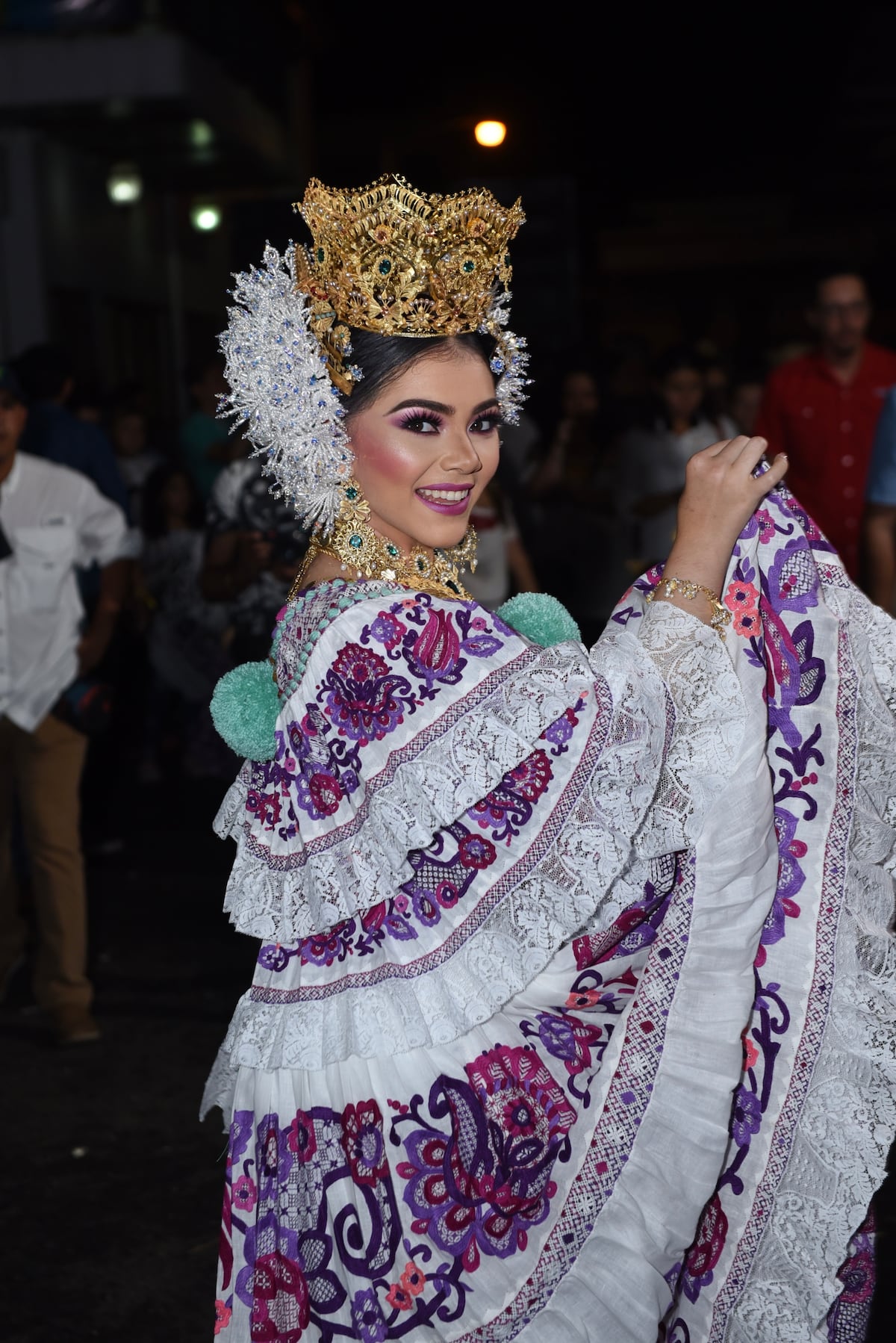 Ser dama de carnaval sin fallar en el intento: los consejos de Grace Cano, reina de Calle Abajo de Las Tablas 2020