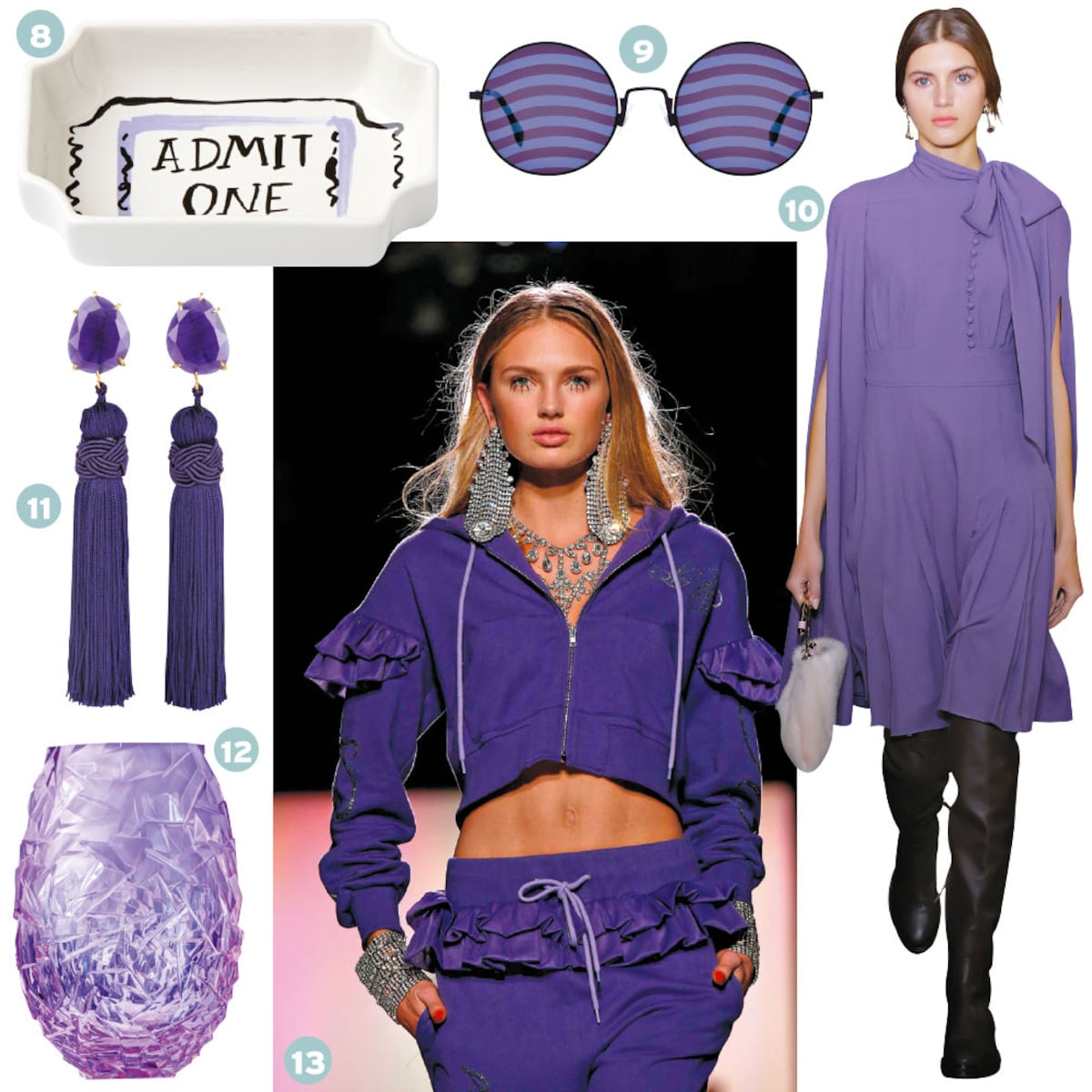 Cómo usar el ultravioleta, el color del año de Pantone