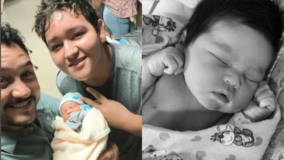 Nació Luis Vicente, el segundo hijo de Lucho Pérez