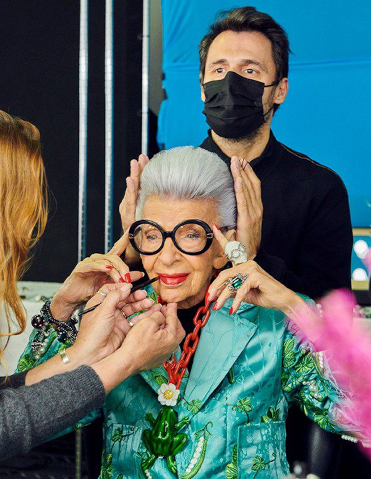 En la colección de Iris Apfel x H&M más es más