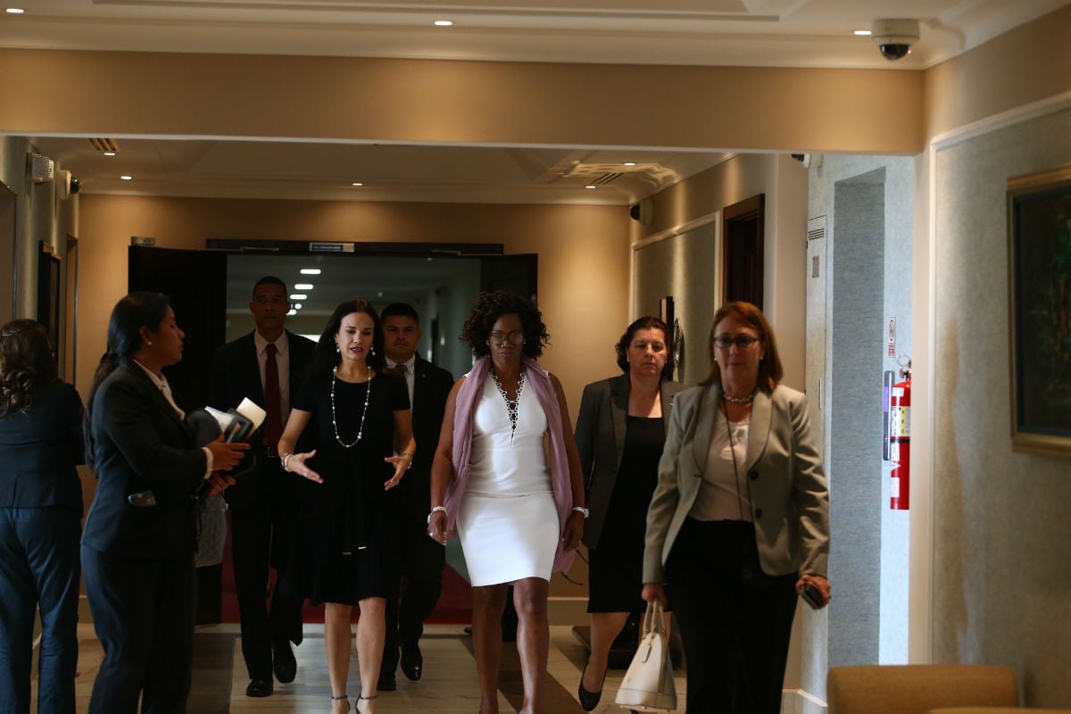 Epsy Campbell Barr, vicepresidenta de Costa Rica, visita Panamá