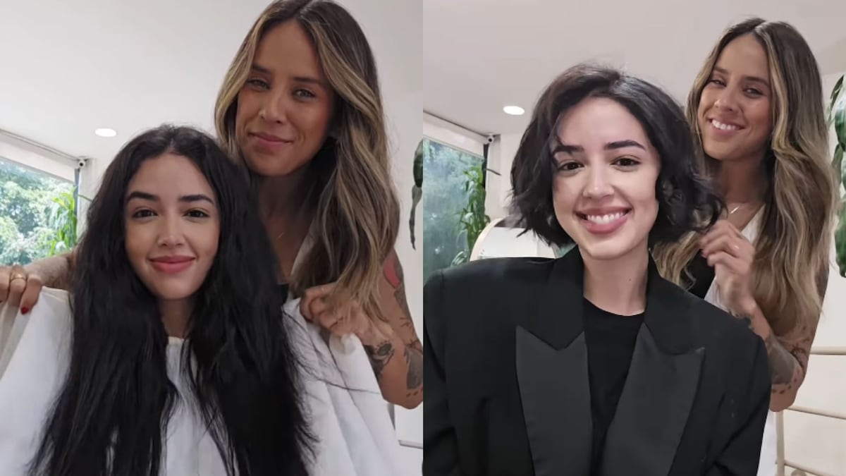 ¡Adiós al cabello largo! Así luce la cantante Dayana Sáez su nuevo ‘look’