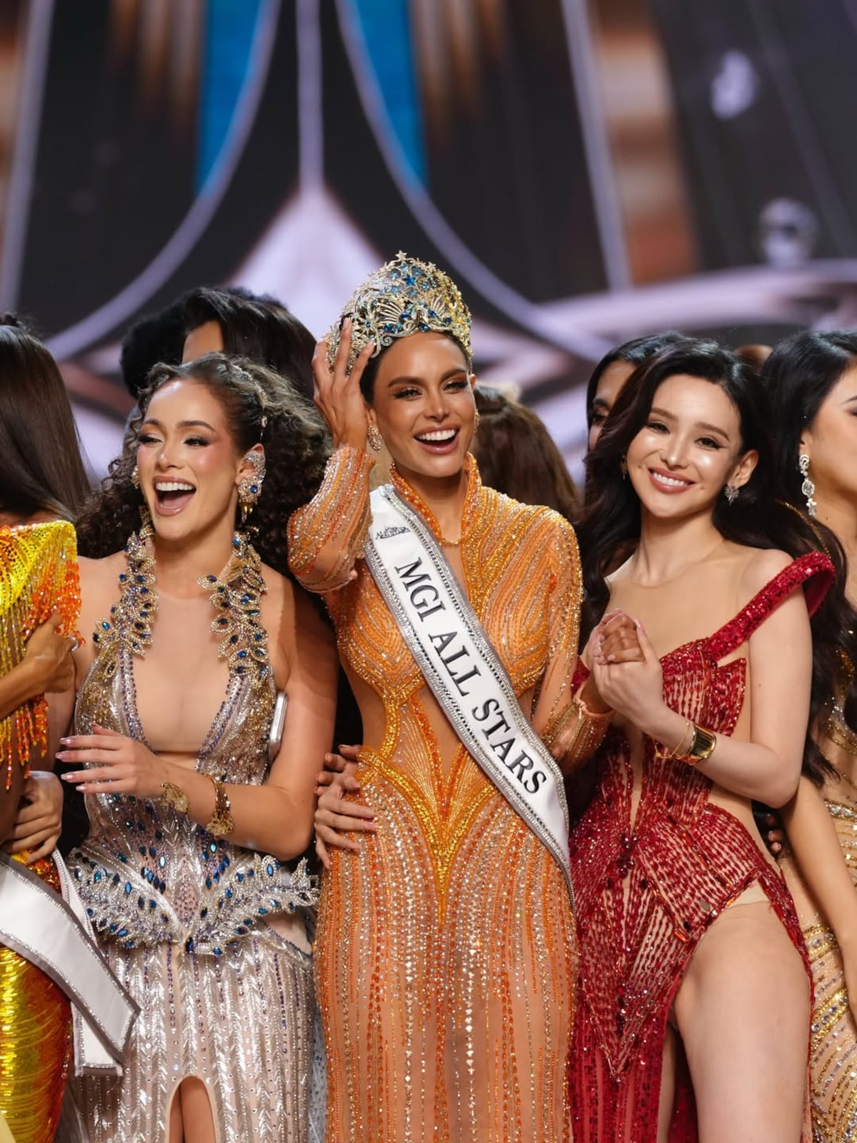 La modelo colombiana Vanessa Pulgarín gana el primer MGI All Stars, el nuevo formato de Miss Grand International