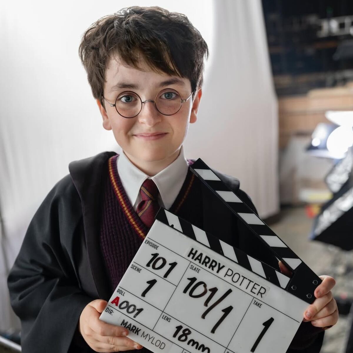 Así luce Dominic McLaughlin como Harry Potter en la nueva producción de HBO