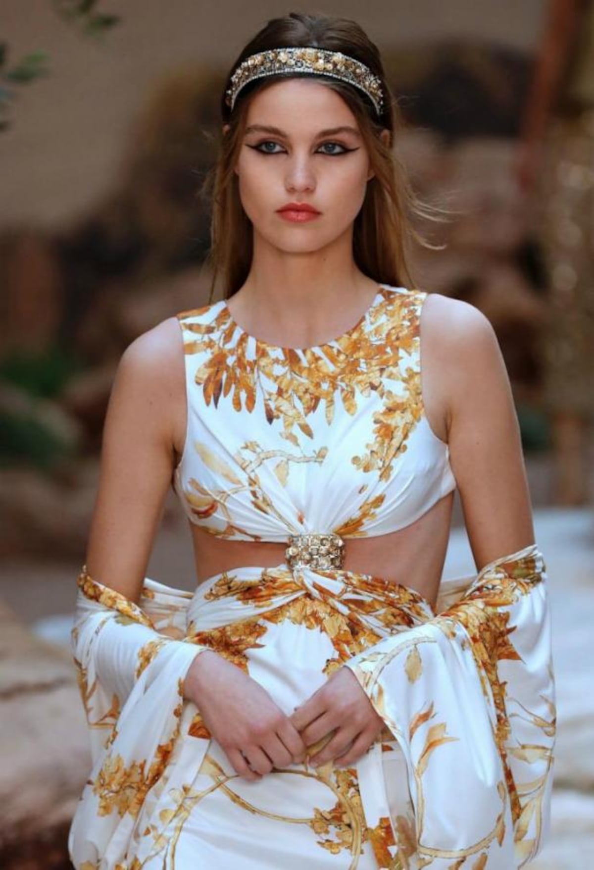 La antigua Grecia en la pasarela de Chanel
