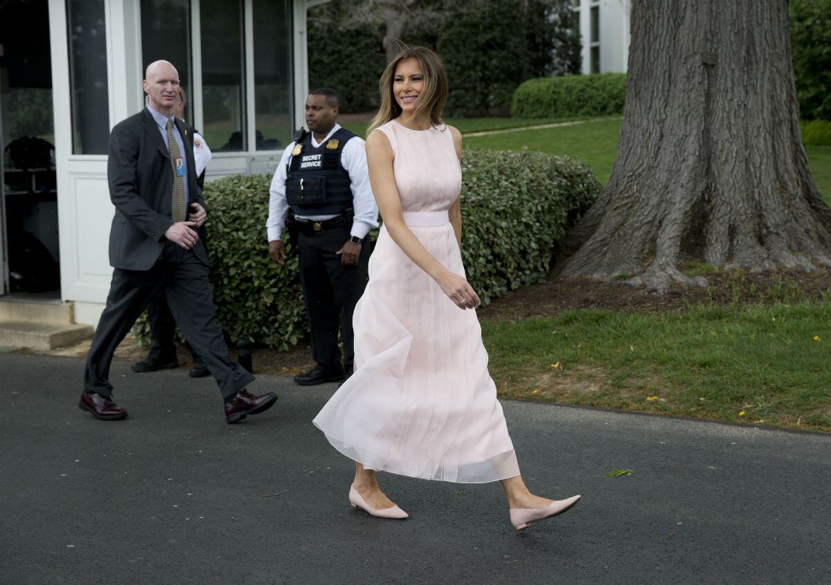 Melania Trump celebra una vez más el día de Pascua en la Casa Blanca