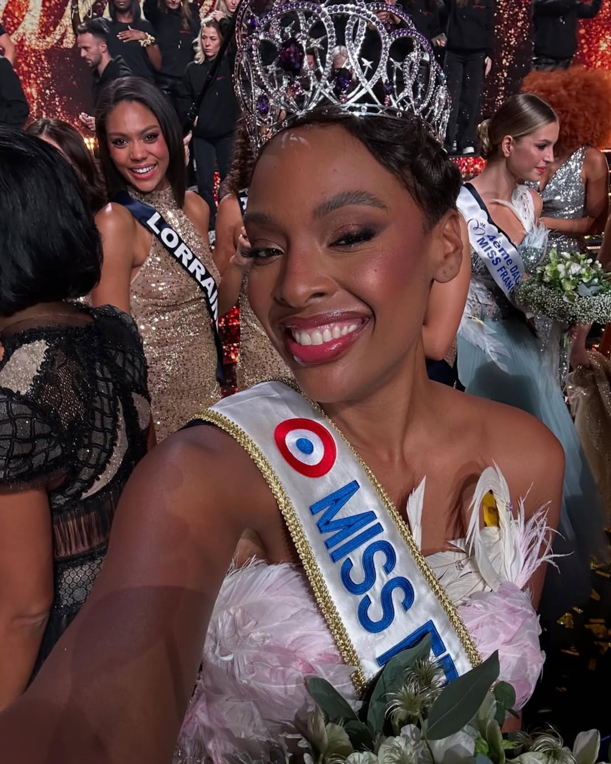 Una tripulante de 34 años es la nueva Miss Francia