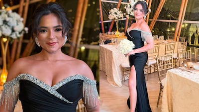El vestido negro de la alcaldesa Irma Hernández en la boda de una de sus amigas