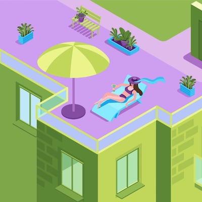 Todavía está prohibido el uso de la piscina del área social 