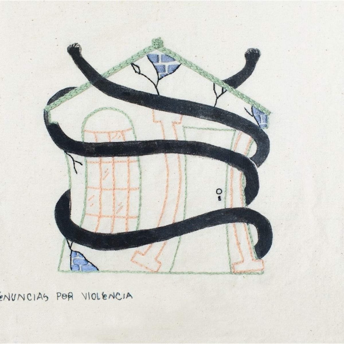 Bordados para visibilizar los más de 9 mil casos de violencia contra la mujer en Panamá