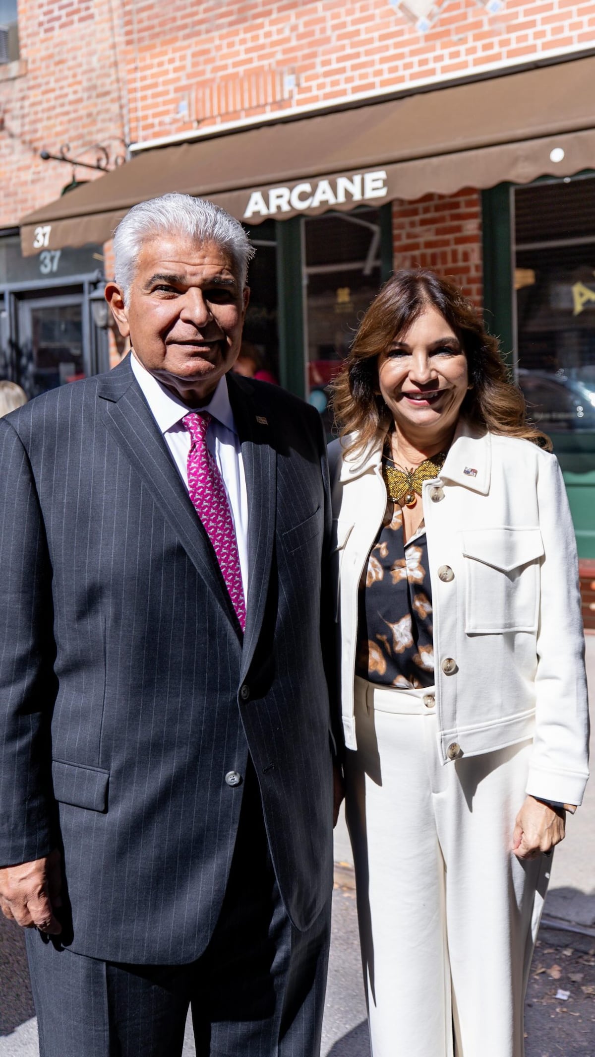 Maricel de Mulino en Nueva York: los 4 ‘looks’ de la primera dama de Panamá
