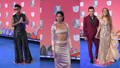 Sandra Sandoval, Italy Mora y Eddy Lover, entre los panameños que asisitieron a los Premios Juventud 2025