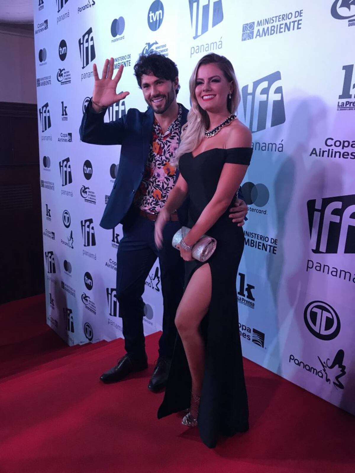 La alfombra roja de inauguración del IFF Panamá