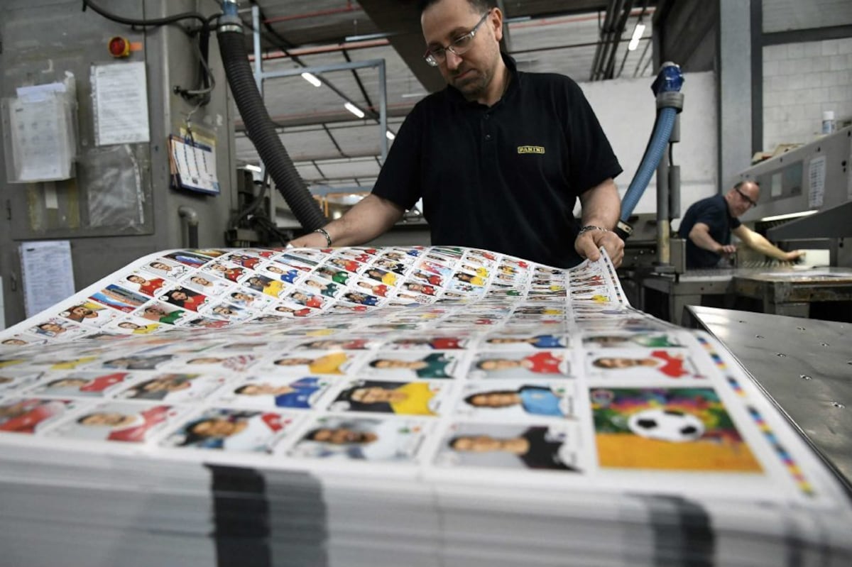 Panini no está en crisis y menos en un año de Mundial