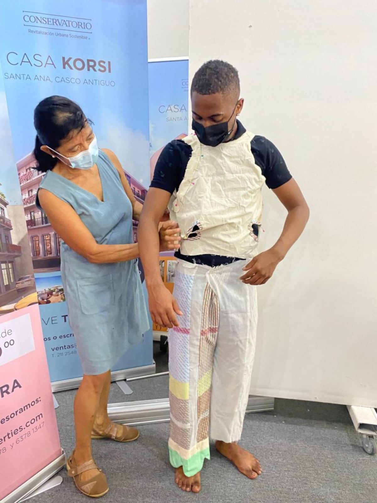 Free Form crl y las costureras de Santa Santa en Panamá Fashion Week