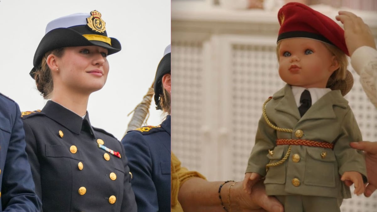 La muñeca ’Leonor Militar’, una pieza de colección inspirada en la princesa de España