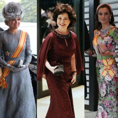 La reina Letizia y Yazmín de Cortizo, entre las invitadas mejor vestidas en Japón