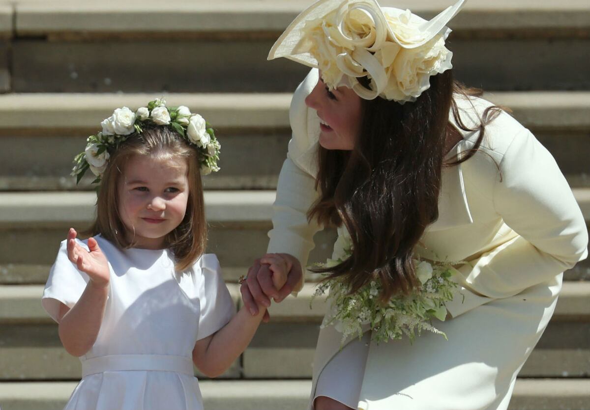 Los adorables hijos de William y Kate en la boda real