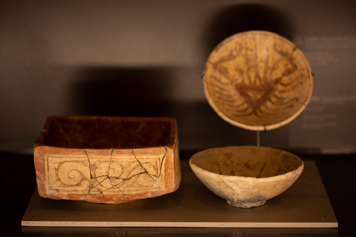 Tesoros en el museo de El Caño, en Coclé