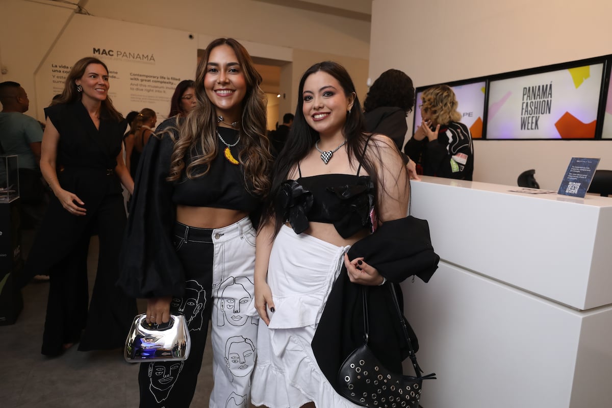 De negro: ‘looks’ desde la presentación de Panamá Fashion Week 2026
