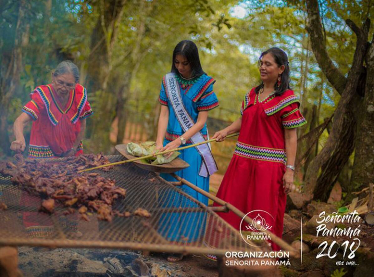 Rosa Montezuma visita su comarca por primera vez como Señorita Panamá