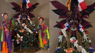 La chef Delyanne Arjona presenta su ‘arbolito patriótico’ inspirado en la cultura colonense