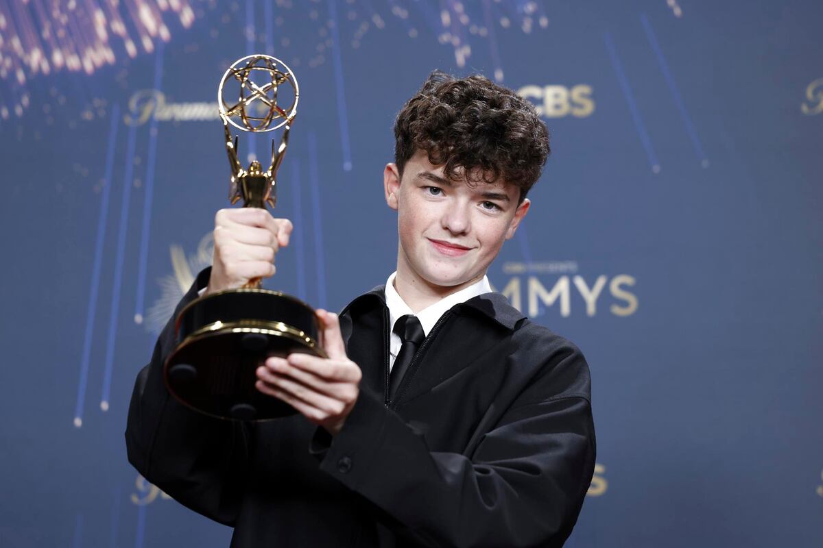 Oween Copeer se convierte en el actor más joven en alzarse con un Emmy por ‘Adolescencia’
