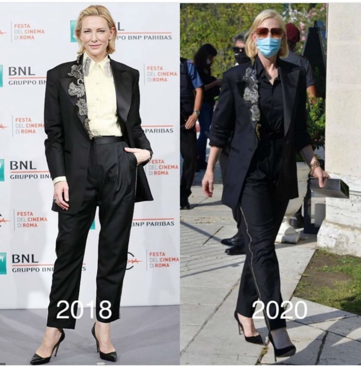 Lo ‘chic’ es repetir: Cate Blanchett reutiliza y dona sus vestidos