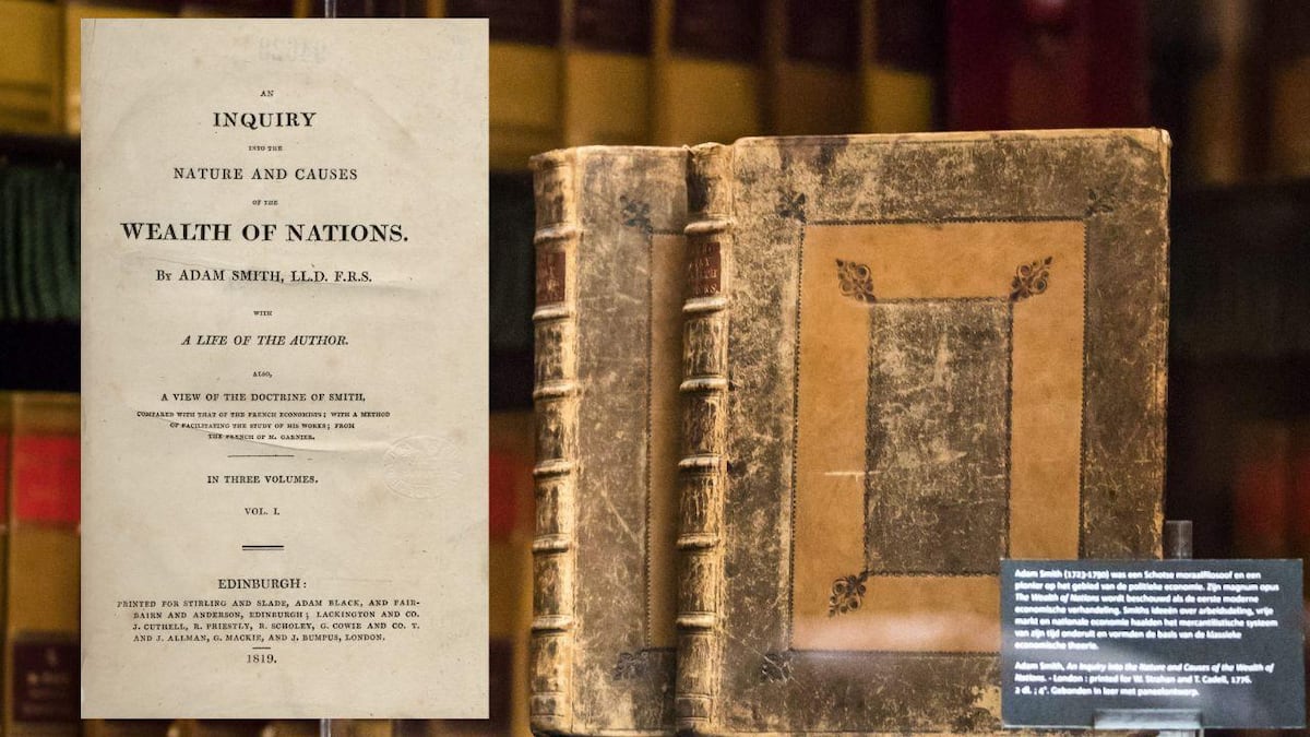"La riqueza de las naciones": cómo un libro escrito hace 250 años aún influye en nuestras vidas