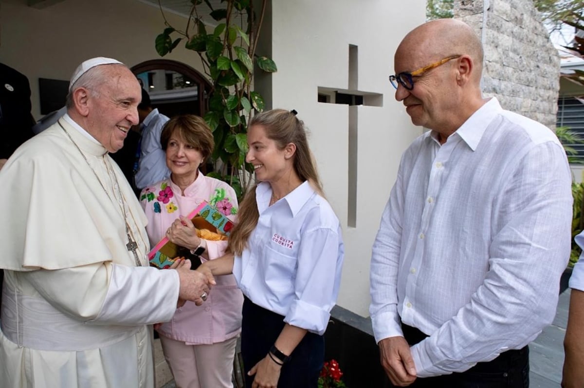 Ensalada de feria y pescao’: La chef Cuquita Arias y el almuerzo que le preparó al papa Francisco durante la JMJ en Panamá