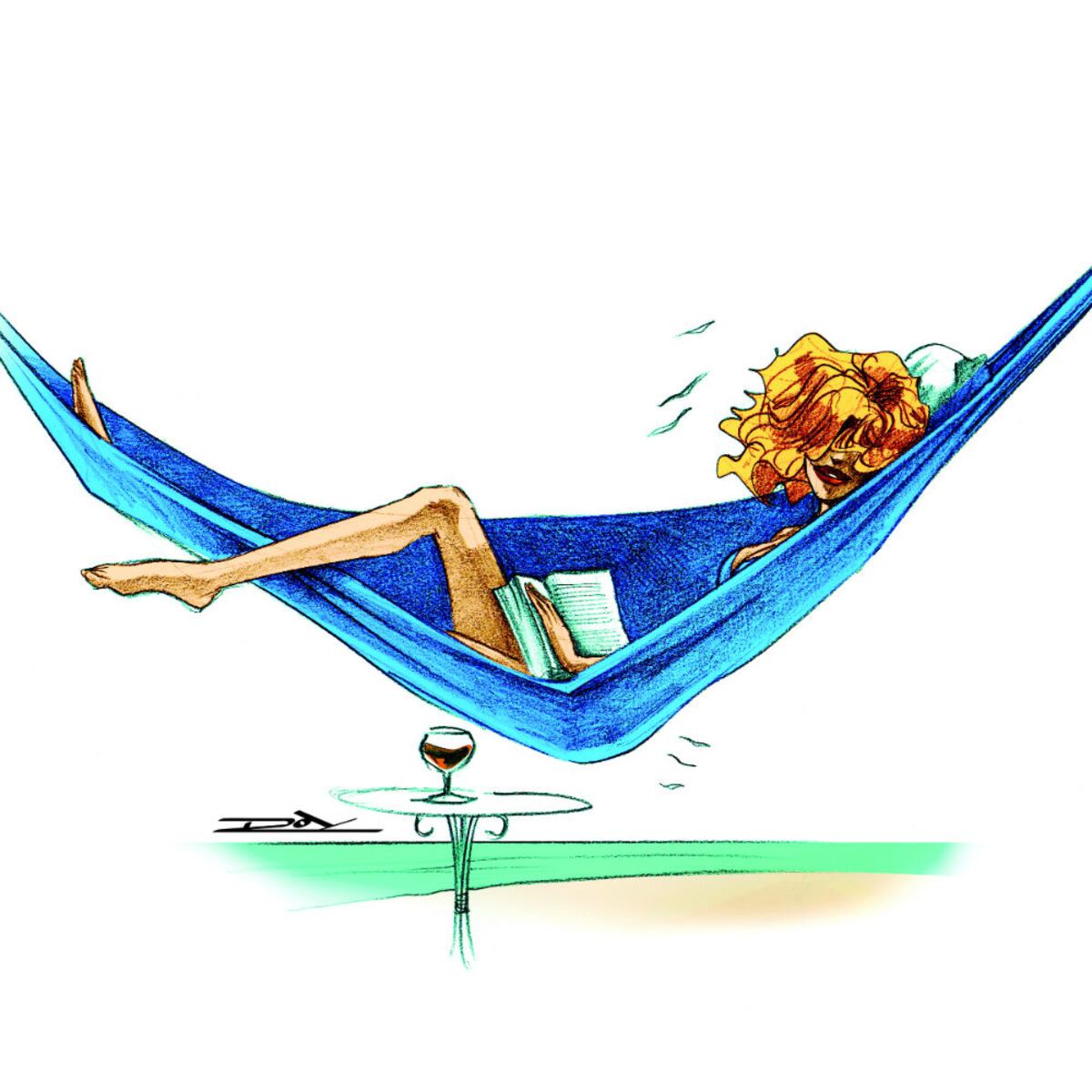 Solita, pero contenta