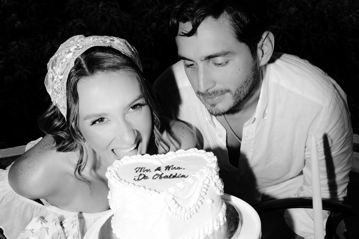 ¡Legalmente casados! La actriz Mafe Achurra y Diego de Obaldía celebran su boda civil 