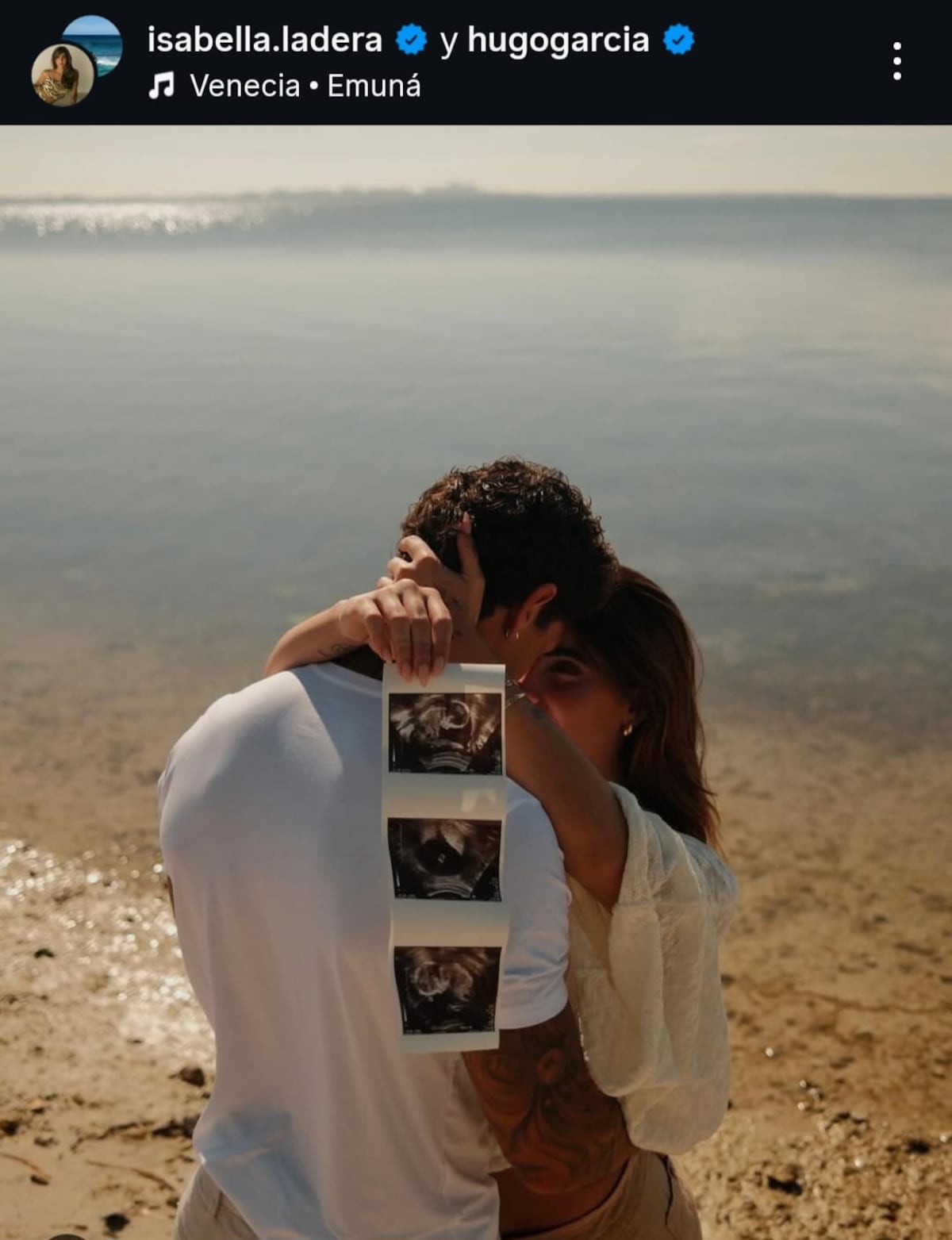 Isabella Ladera anuncia su embarazo junto al modelo peruano Hugo García